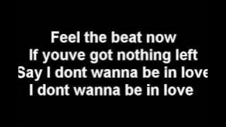 Good Charlotte - I Don't Wanna Be In Love [with lyrics]