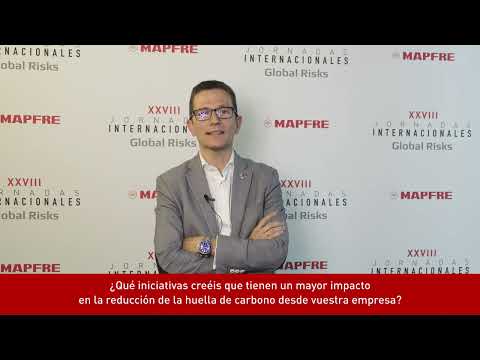 Entrevista Carlos Ruiz en las Jornadas Internacionales Global Risks de MAPFRE