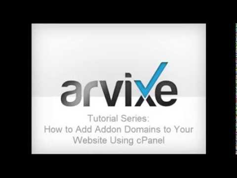 cPanel Hosting Tutorial - How to Add Addon Domains to Your Website