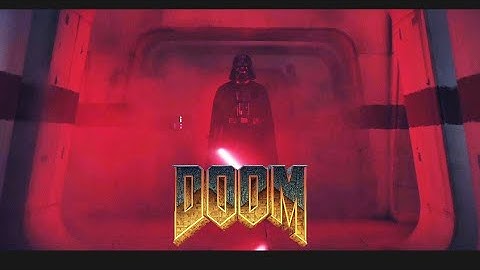 I put DOOM music over the Darth Vader hallway scene