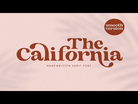 The California Font