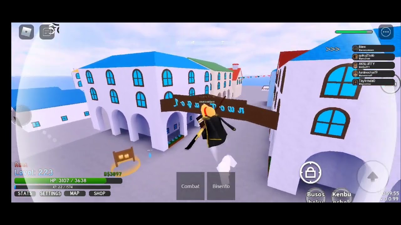 showcasing bisento/Ken haki and codes I Project bursting rage