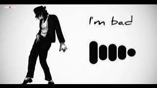 I'm bad Michael Jackson Ringtone ⬇️ download link @ discription || Mkbgm collections