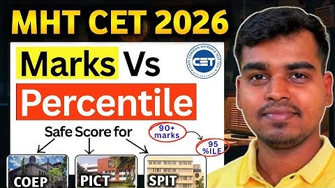 MHT CET 2026: Marks Vs Percentile🔥COEP, VJTI साठी इतके मार्क्स लागणारं✅ Safe Score😧