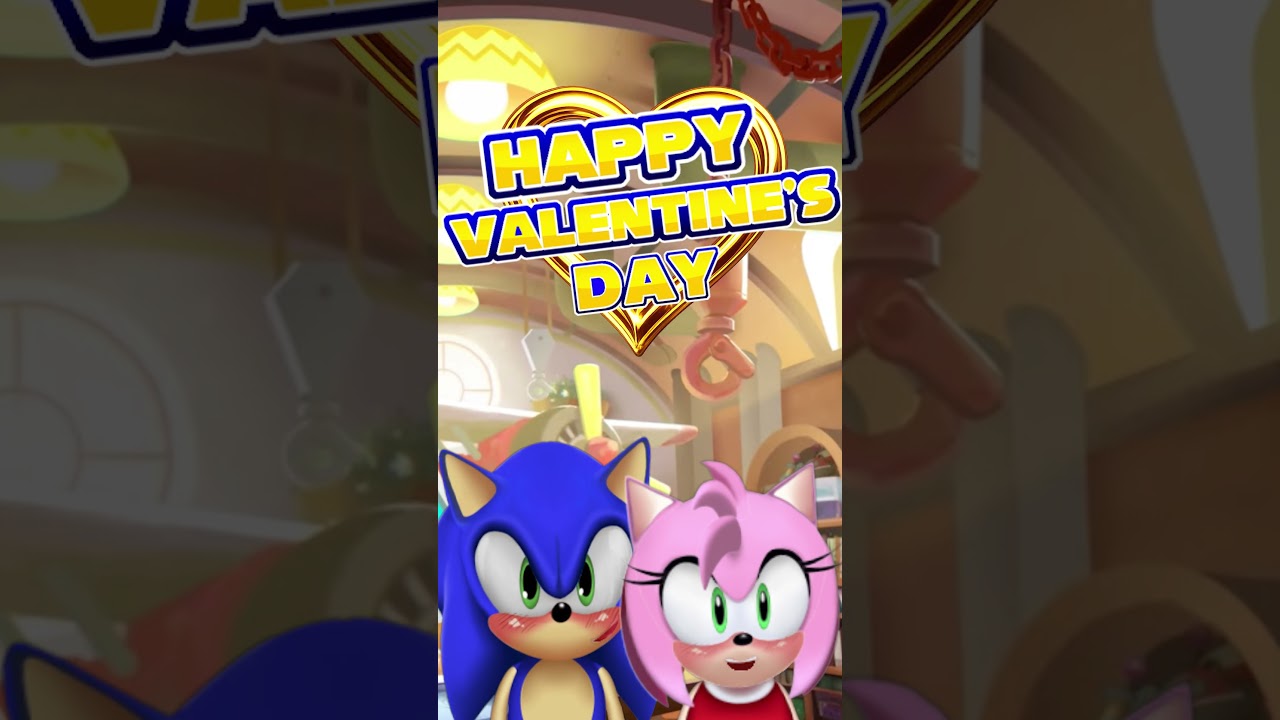 🩷💙С Днём святого Валентина от Соника и Эми!💙🩷