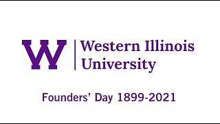 WIU Virtual Founders' Day - Sept. 23, 2021
