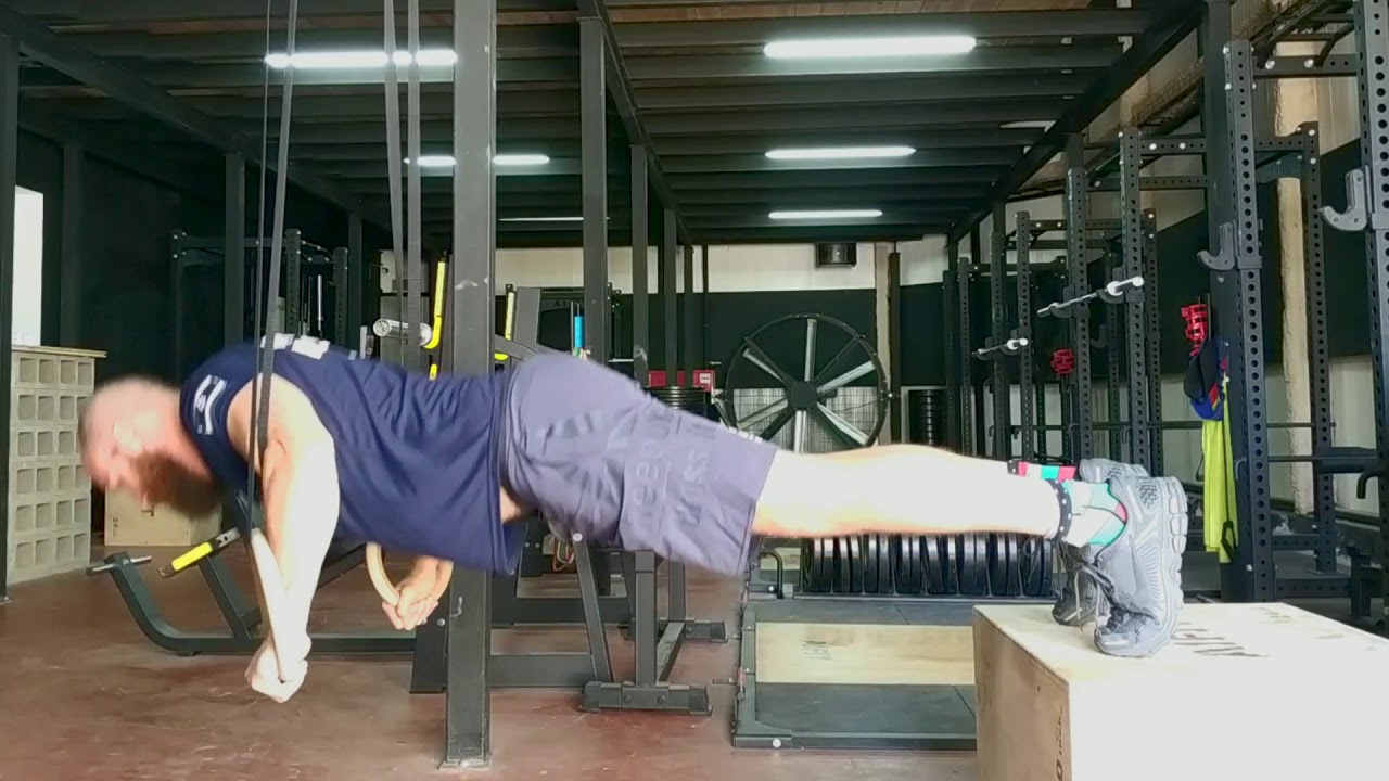 Olimpic rings (suspension) push ups exercise YouTube