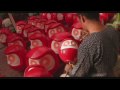 The making of a traditional daruma doll