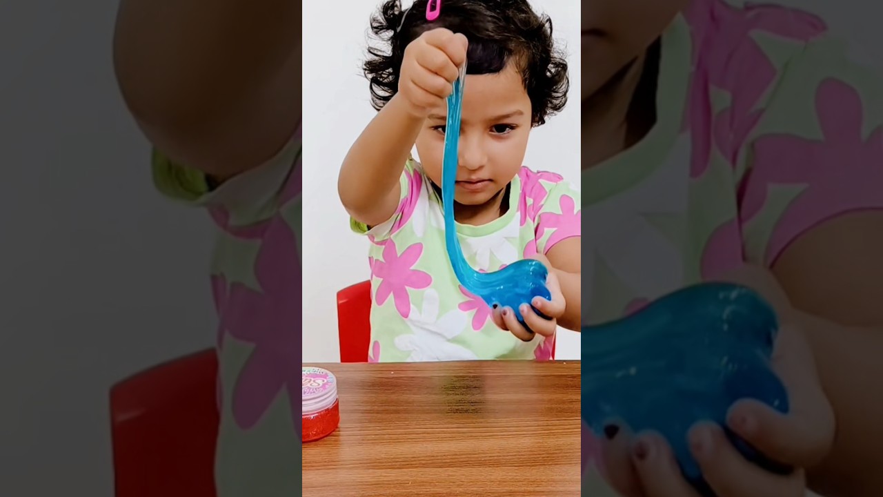 Toddler Slime Play | Learn Colors with Fun Slime Game 