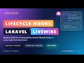 lifecycle hooks Laravel Livewire 3  Bangla Tutorial  - EP27 | Mount, Updating, Updated &amp; More