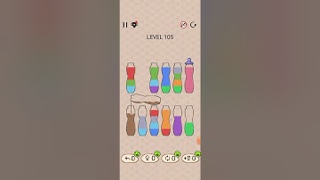 Sortpuz Level 105 water color puzzle game 2022