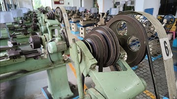 How to Change Speed Using Belt Drive System | Lathe Machine | @LalitSinghMehta