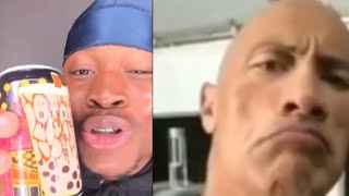 THE ROCK EYEBROW RAISE MEME 2