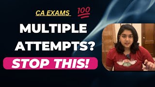 I finally stopped doing these 5 MISTAKES and cleared CA! 💯🔥