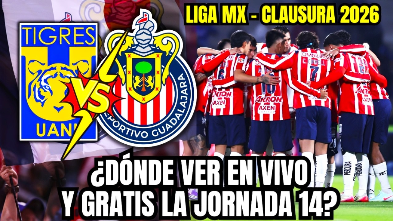 CHIVAS VS TIGRES🔴 ALINEACIÓN Y DÓNDE VER EN VIVO Y GRATIS EL AMISTOSO ...