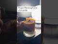 Candle Burning Time Lapse 