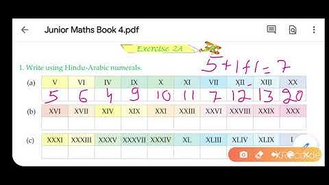 Junior maths class 4 chapter 2