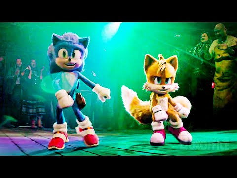 Desafio de dança Fortnite do Sonic e Tails | Sonic 2: O Filme | Clipe