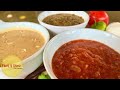 3 SALSAS Taqueras con Chile de Arbol Para Chuparse los Dedos!