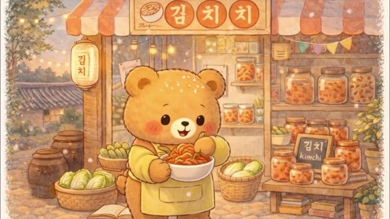 Kimchi 🥬🥗 Cute & Simple Piano Music | No Copyright BGM