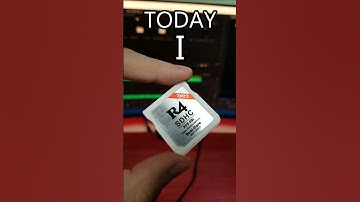 TODAY I Got an R4 Card!
