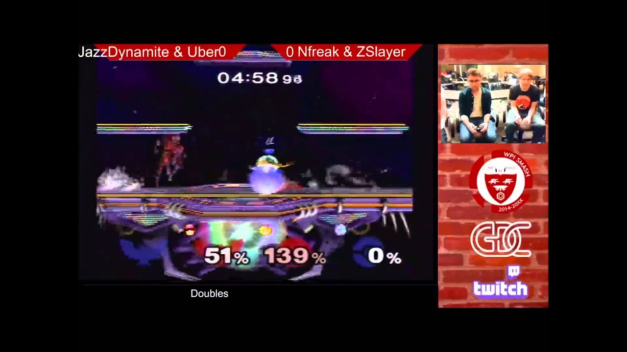 WPI PTS 4 - Jazz Dynamite & Uber vs NFreak & ZSlayer - Melee Doubles - Winners Semifinals