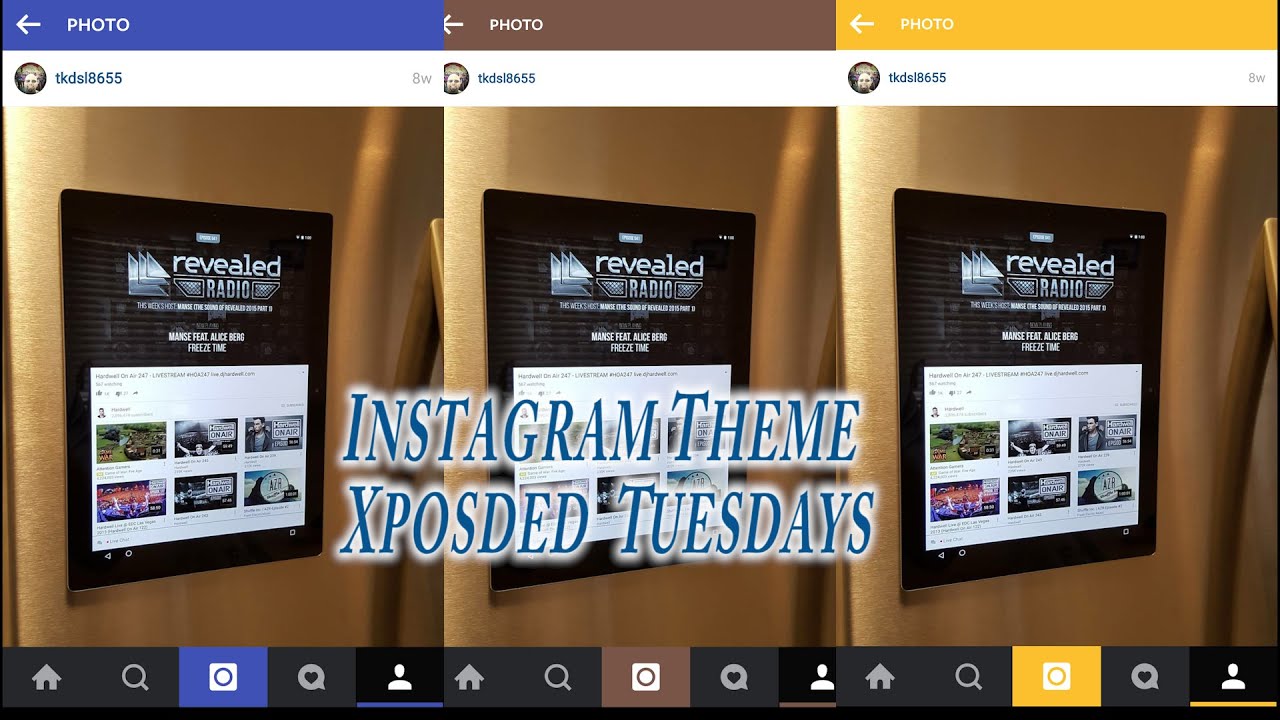 Theme your Instagram App - Xposed Tuesdays