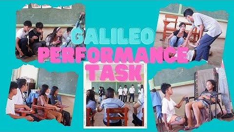Q1 Science 10 Performance Task | Grade 10 GALILEO | ASNHS