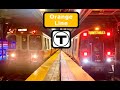 【MBTA】Orange Line Front View Time Lapsed POV from Forest Hills to Oak Grove