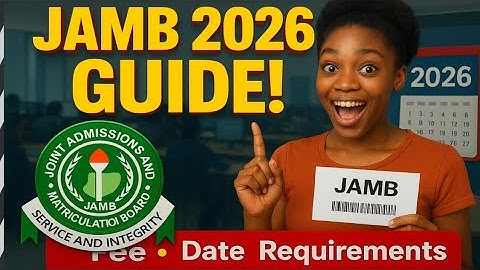 JAMB 2026: Registratiedatum, kosten, examendatum, slim advies