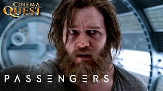 Passengers | Jim Is At The End Of His Tether (ft. Jennifer Lawrence, Chris Pratt) | Cinema Quest