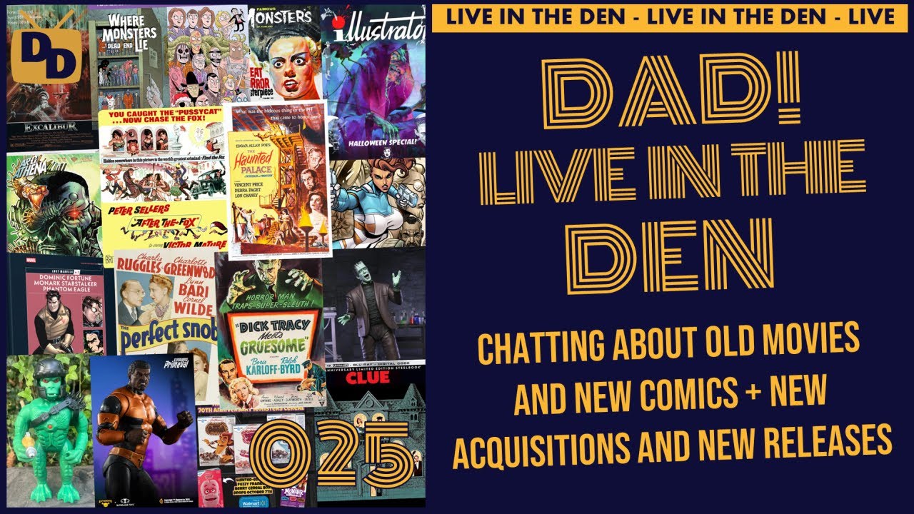 Fire & Ice, Hello TMNT, Superman '78 + Geek News + Tons of New Releases | DAD! Live in the Den 025