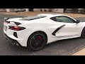 C8 Corvette REVS and ACCELERATION!