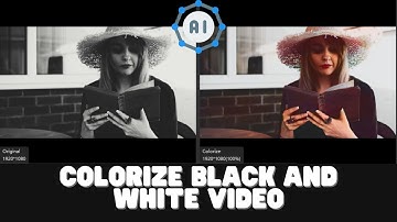 Using AI to Colorize Black and White Video on PC and Mac