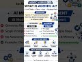 🚀 Agentic AI Series (1/25): What is Agentic AI?