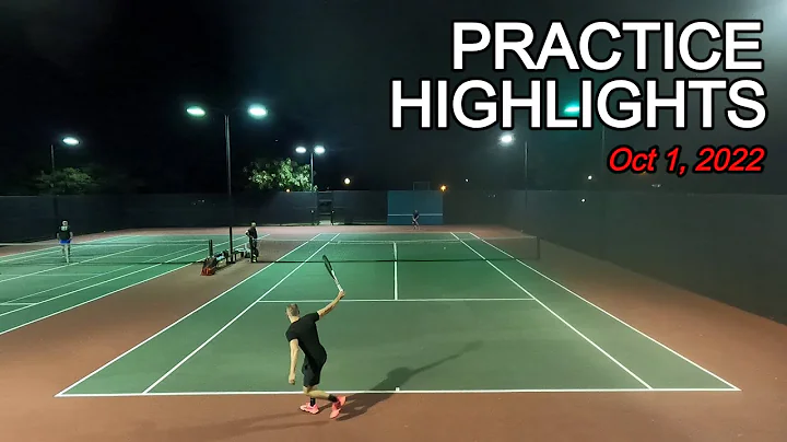 Tennis Practice Highlights (Oct 1, 2022) - Mikael ...