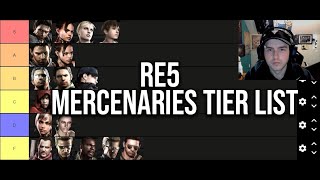 Resident Evil 5 Mercenaries Tier List