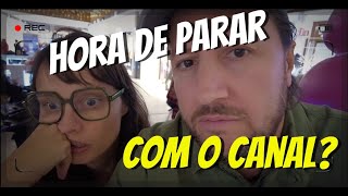 PERDENDO INSCRITOS e VISUALIZAÇÕES... FIM do CANAL? #871