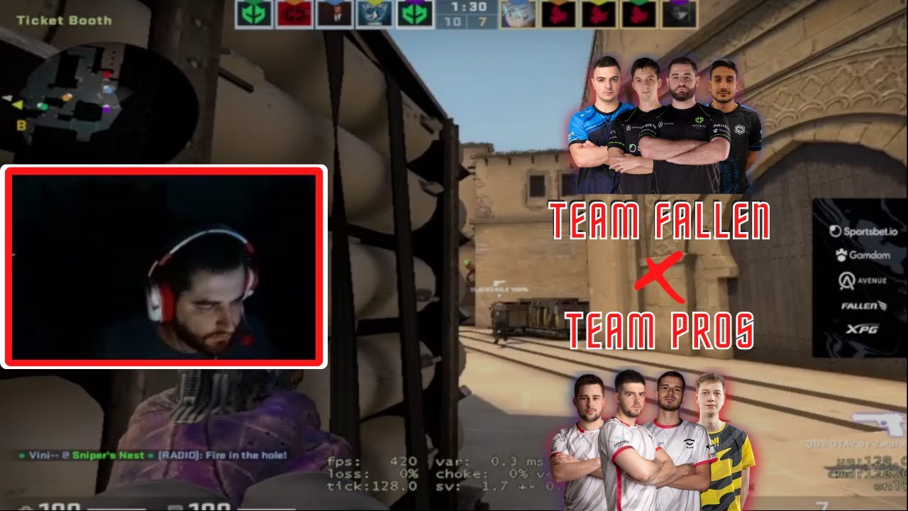 FALLEN E VINI x  EUROPEUS PROS 🔥 (FPL)