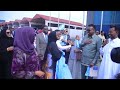 Masuuliyiin ka tirsan Dowladda ayaa Muqdisho kusoo dhoweeyay Naadiya Maxamed oo ah  St.Louis Park..