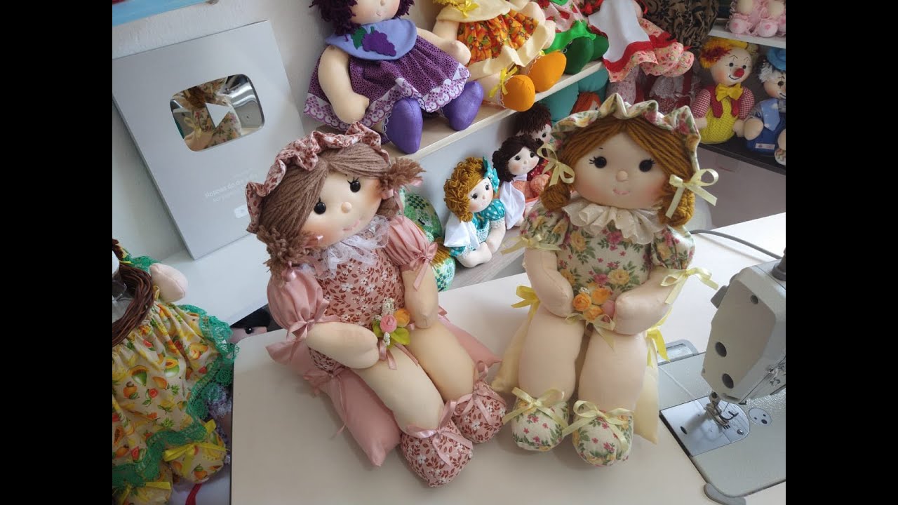 PESO DE PORTA BONECA SENTADA - GANHE DINHEIRO - MOLDE GRÁTIS