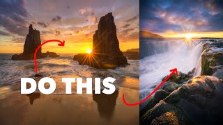 Landscape Photography Tip | How To Make A Sunstar