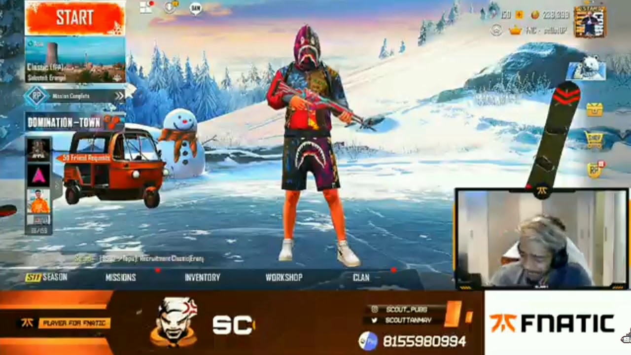 Scout change his name on his stream