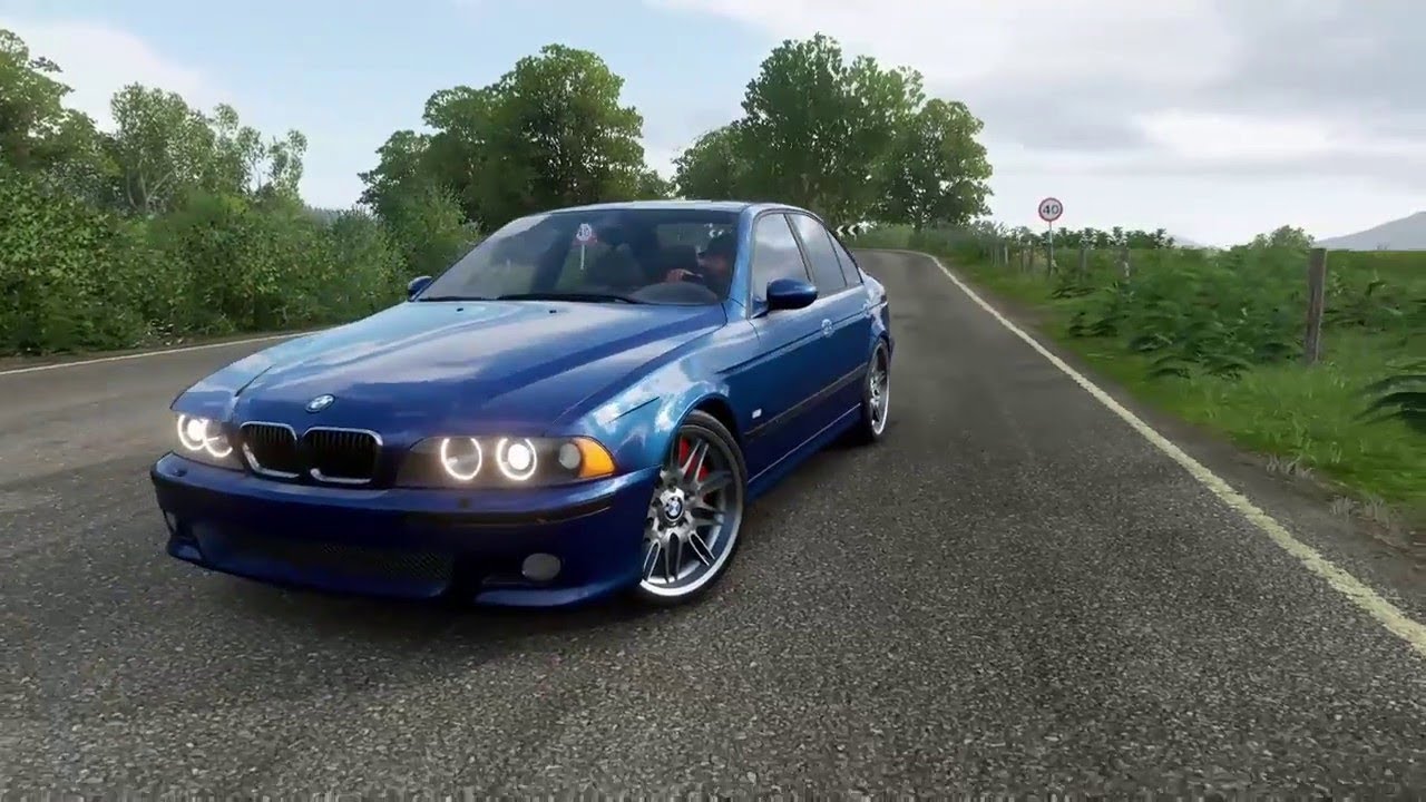 Forza Horizon 4 BMW M5 E39 Logitech G27 - YouTube