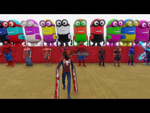 GTA5! Ramp/ Red Mini Doll/ Yellow Mini Doll/ Red Spiderman!/#gaming #gta #gameplay #hulk #mrbeast 