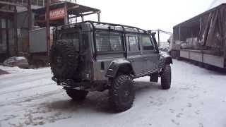 Land Rover Defender на порталах Tibus (часть 1)