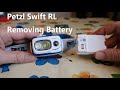 Petzl Swift RL How to remove replace swap rechargable battery