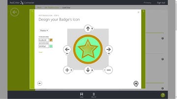 Create a badge using RedCritter Connecter