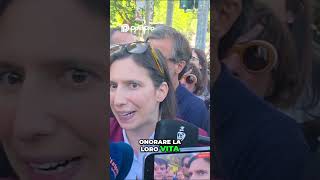 Schlein: "Non siamo qui solo a ricordare la strage ma ad onorare la loro vita"