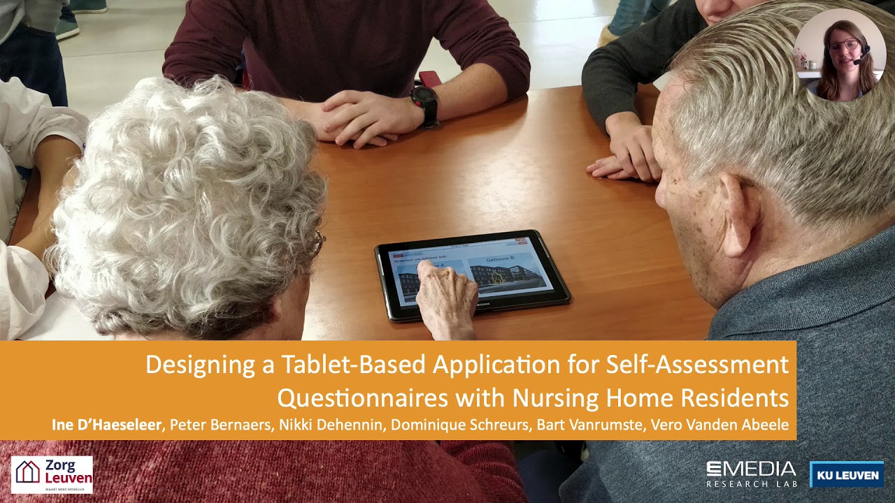 Designing a Tablet-Based Application for Self-Assessment Questionnaires with Nursing Home Residents